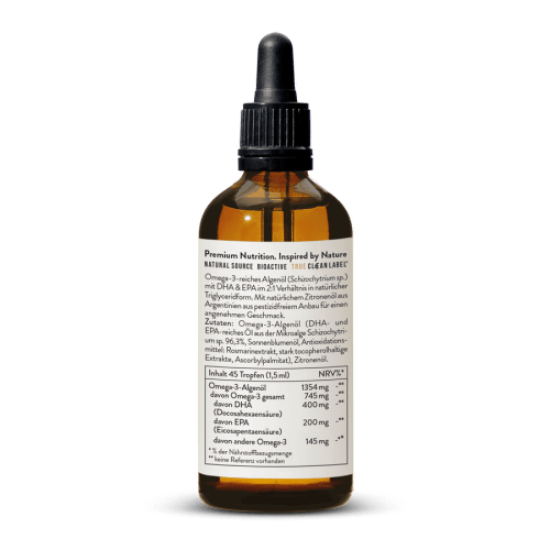 Omega 3 l DHA 30% + EPA 15% Vegan