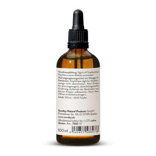 Vegan Omega-3 Oil DHA 30% + EPA 15%