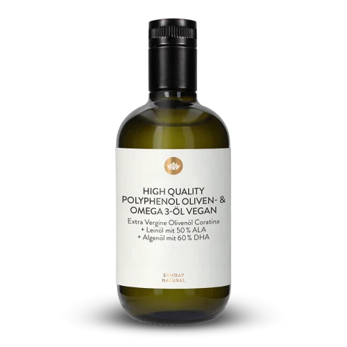 Vegan High Polyphenol Olive & Omega-3 Oil