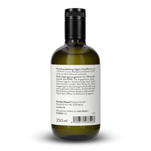 High Quality Polyphenol Oliven- & Omega 3-l vegan