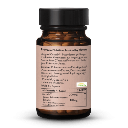 Cococin Gefriergetrocknetes Kokoswasser