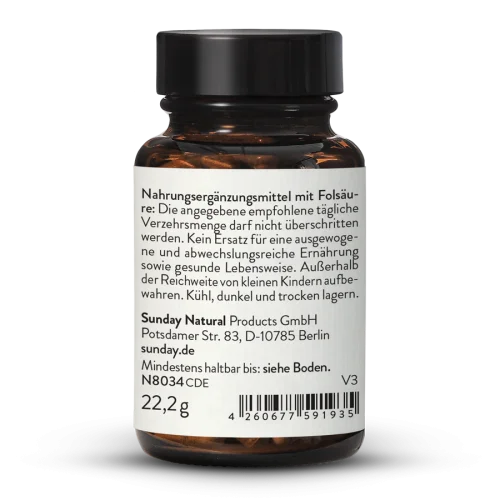 Acide folique (folate) Metafolin 800