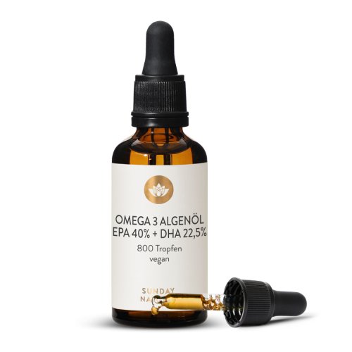 Omega 3 Algae Oil EPA 40% + DHA 22.5% Vegan