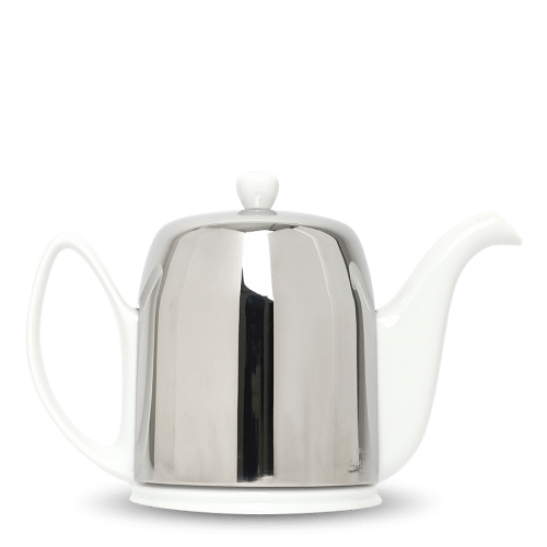 Degrenne Porcelain Teapot Salam White 8 Cups