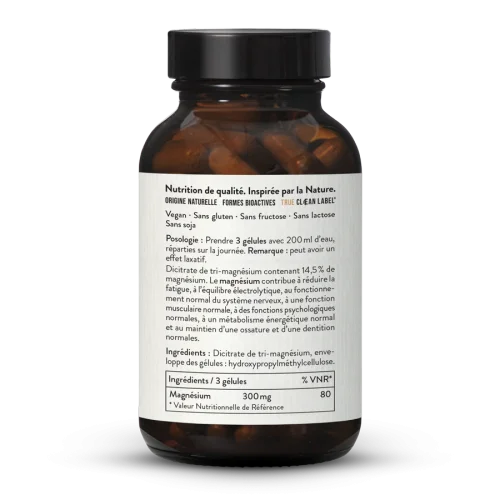 Citrate de magnsium - 120 glules
