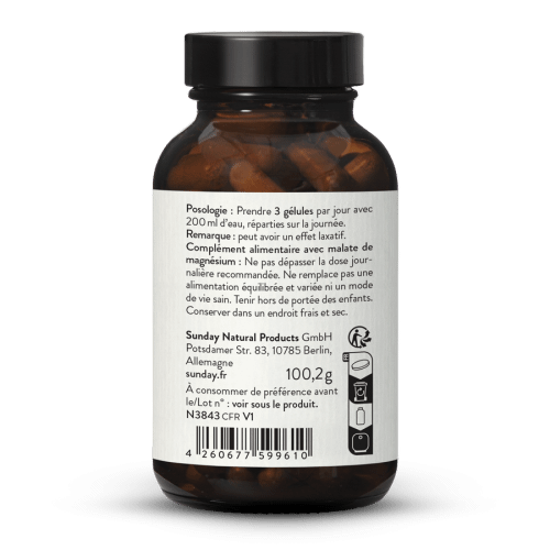 Malate de magnsium en glules