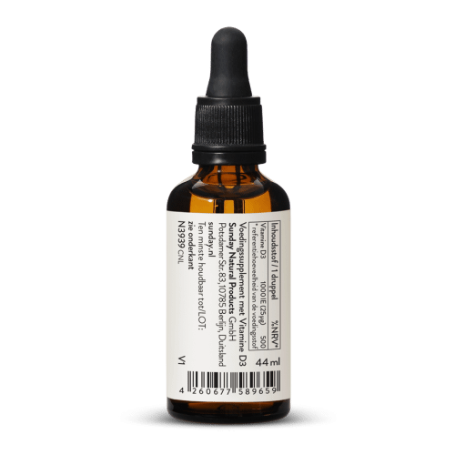 Vitamine D3 25 g / 1000 IE druppels