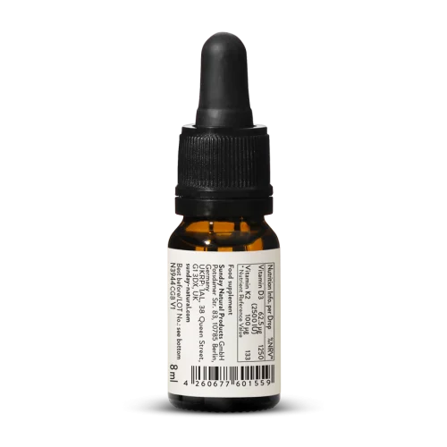 Vitamin D3 + K2 MK-7 2500 IU + 100g Drops