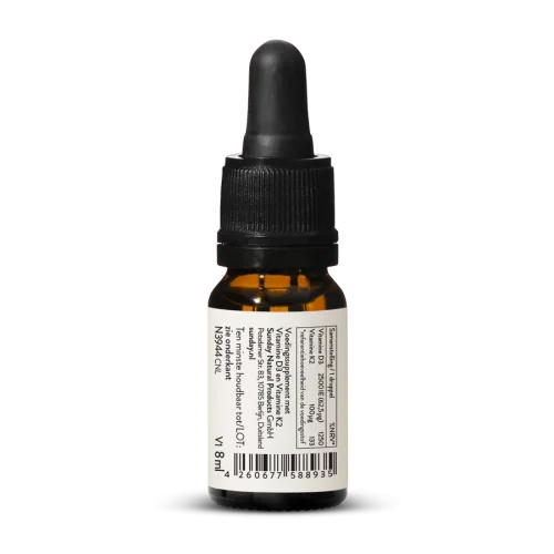 Vitamine D3 + K2 MK7 62,5 g / 2500 IE + 100 g Druppels