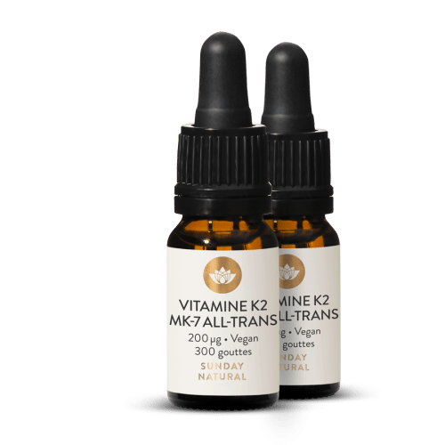 Gouttes de vitamine K2 MK7 200 g  (vegan)