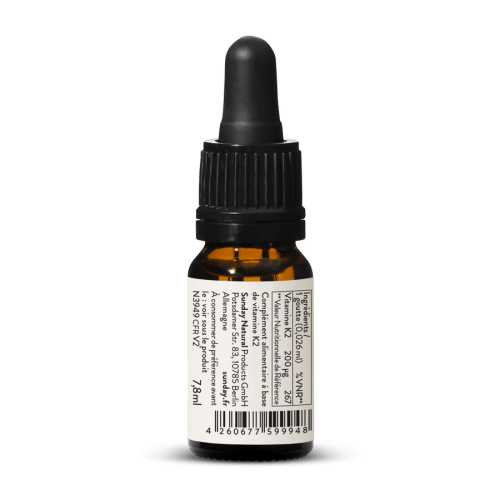 Gouttes de vitamine K2 MK7 200 g  (vegan)