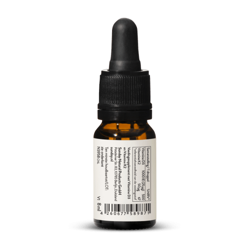 Vitamine D3 + K2 MK7 25 g + 50 g druppels, vegan