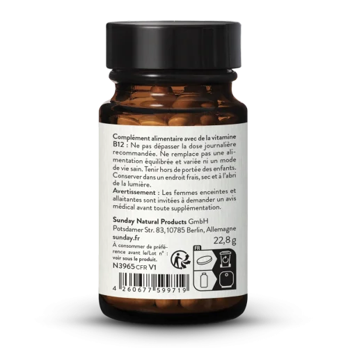 Vitamine B12 bioactive formule MH3A 500 g