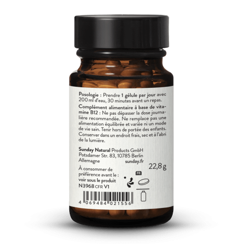 Vitamine B12 1000 g -  Mthylcobalamine
