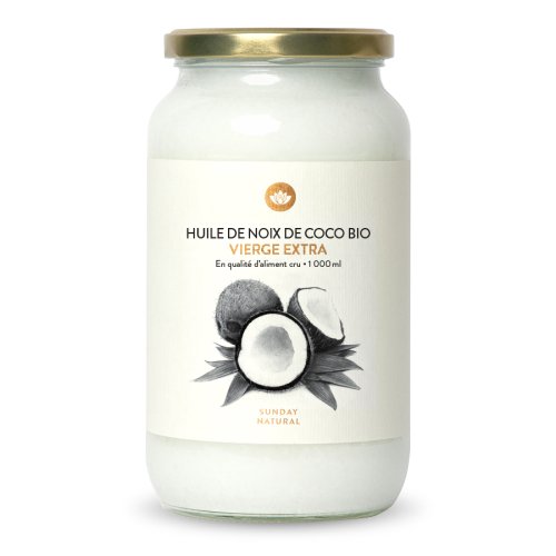 Huile de coco bio extra vierge