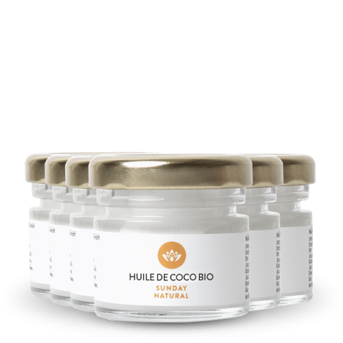 Huile vierge de noix de coco bio - Format-mini (26 ml)