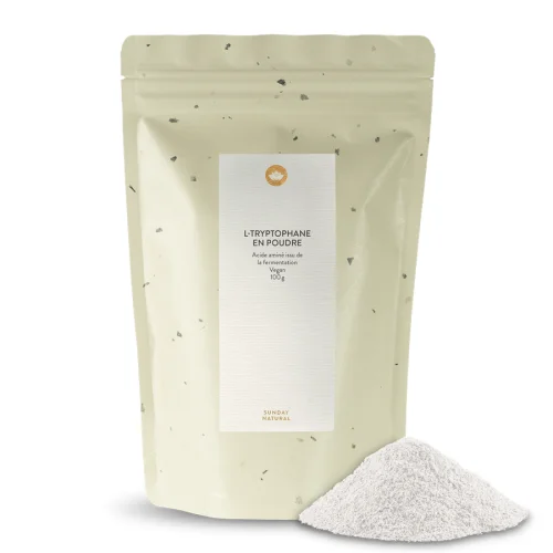 Poudre de L-tryptophane issu de la fermentation, vegan