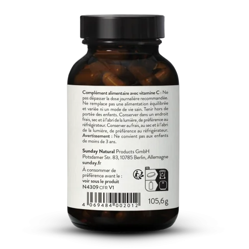 Vitamine C 750 mg Ascorbate de calcium