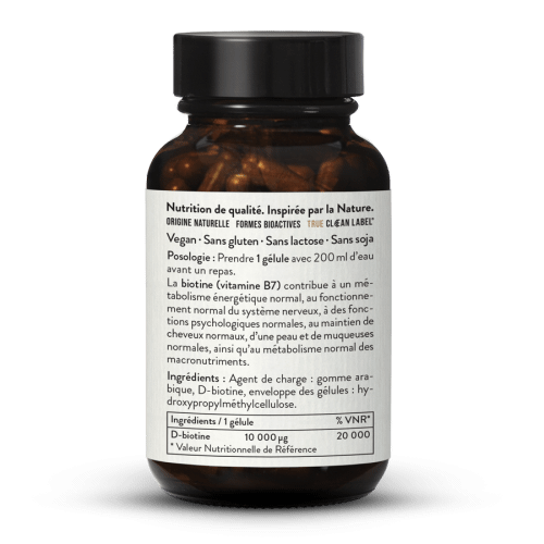 D-Biotine 10 mg en glules