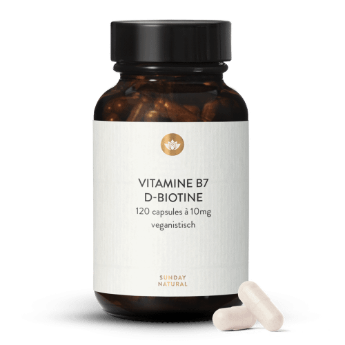Vitamine B7 D-Biotine hooggedoseerd