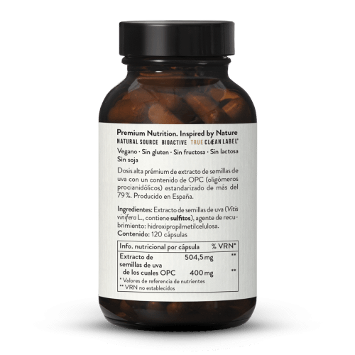 Extracto De Semilla De Uva OPC 400 Forte
