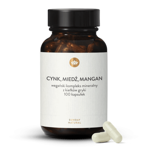 Cynk, mied, mangan kapsuki