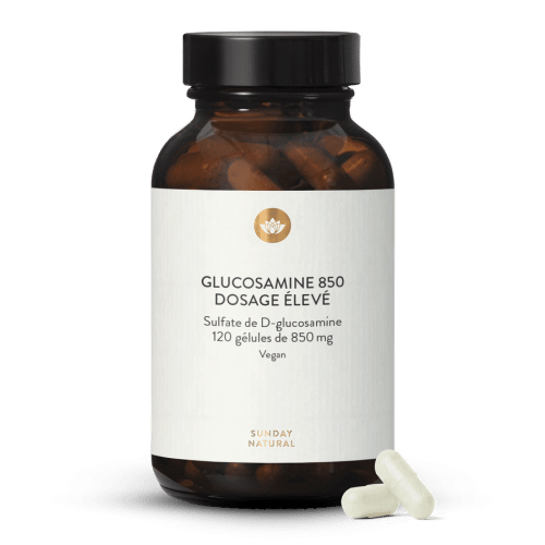 Glucosamine 850 mg, dosage lev