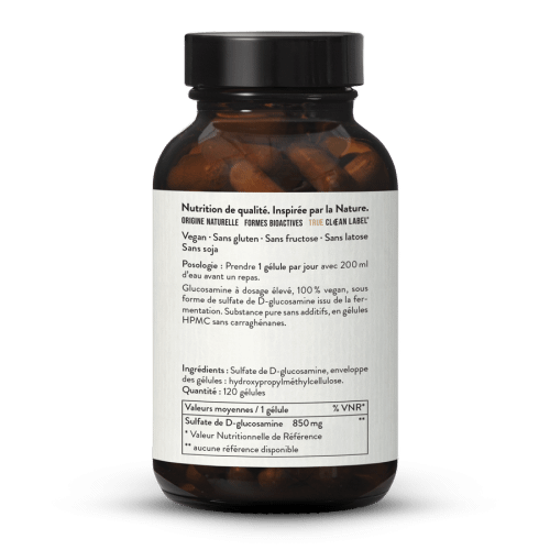 Glucosamine 850 mg, dosage lev