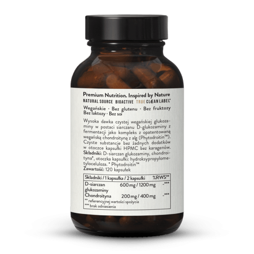 Glukozamina 600mg +  chondroityna 200mg