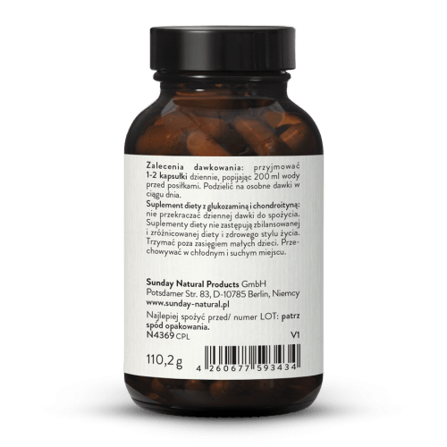 Glukozamina 600mg +  chondroityna 200mg