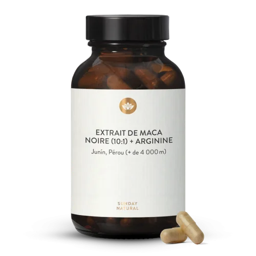 Extrait 10:1 de maca noire + arginine
