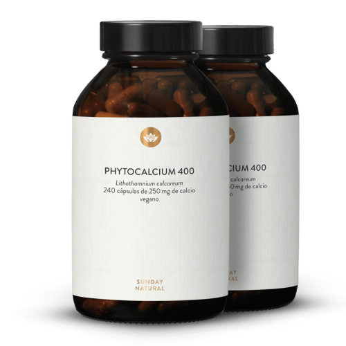 Calcio natural 400mg alta dosis en cpsulas
