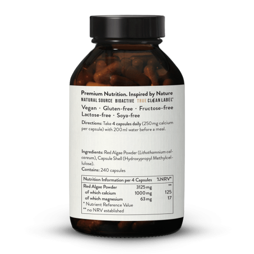 Natural Calcium 250mg Capsules