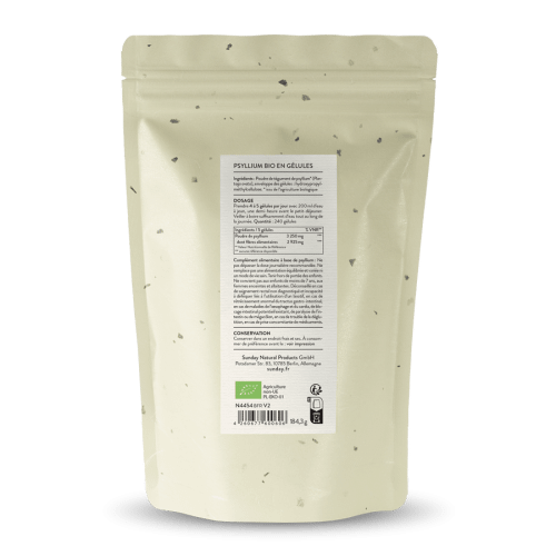 Glules de psyllium bio 99 %