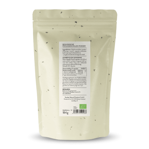 Psylliumschillen Biologisch Capsules 99%