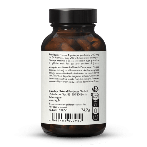 D-mannose en glules