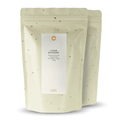 Poudre de L-lysine issue de la fermentation, vegan