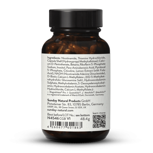 Complejo de vitamina B bioactivo Extra Forte
