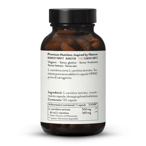 L-Carnitina 500 mg in Capsule
