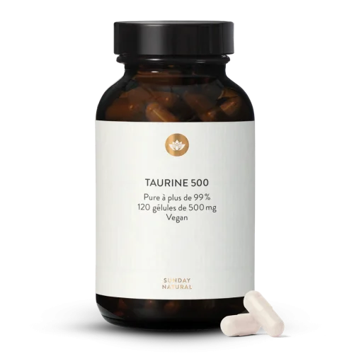 Taurine 500 mg en glules
