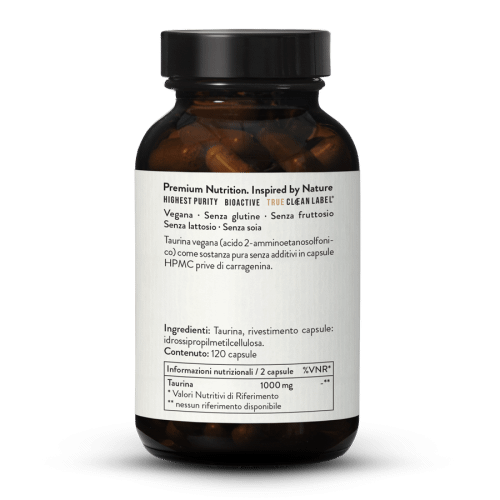 Taurina 500 mg in capsule