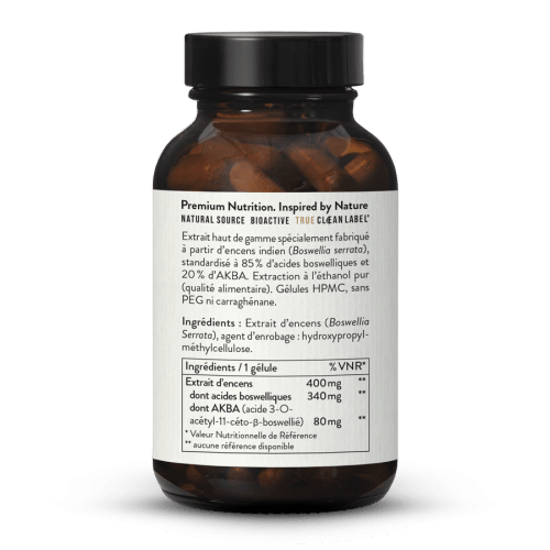 Glules D'encens De Boswellia Serrata 85 % + d'AKBA 20 %
