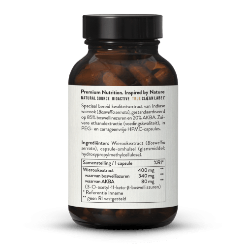 Boswellia Serrata 85% + 20% AKBA Capsules