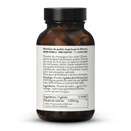 Reishi bio en glules