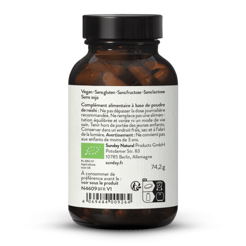 Reishi bio en glules