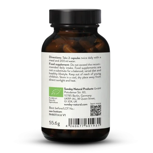 Organic Reishi Extract + Powder Capsules