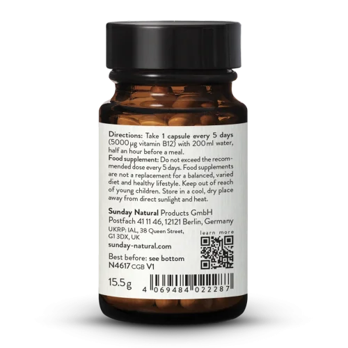 Vitamin B12 MH3A Formula 5000g