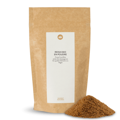 Poudre de reishi bio