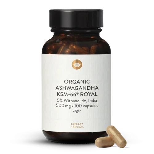 Organic Ashwagandha KSM-66 Royal Capsules