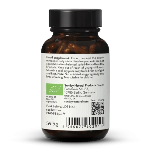 Organic Ashwagandha KSM-66 Royal Capsules